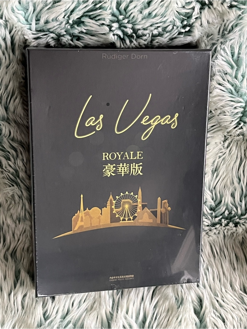 Las Vegas Royale Board Game, Rare, Out of Print, New and Sealed in Box